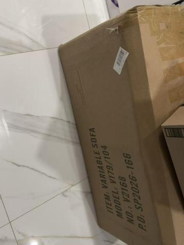 新购买的沙发全新未开箱