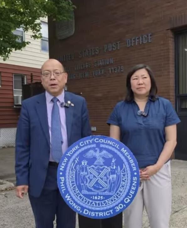 纽约皇后区邮件盗窃问题恶化 黄友兴联手孟昭文促联邦彻查