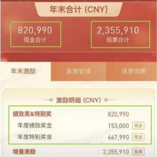 晒317万人民币年终奖金截屏 腾讯绩优员工遭辞退封杀