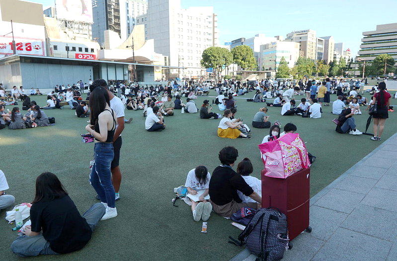 日本气象厅：截至晚间已发生61次地震