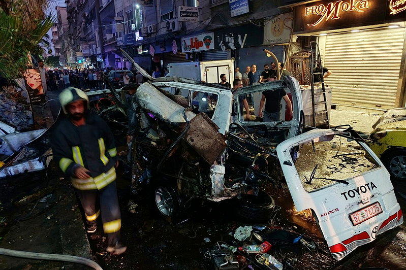 叙利亚首都郊区车辆爆炸 至少2死13伤