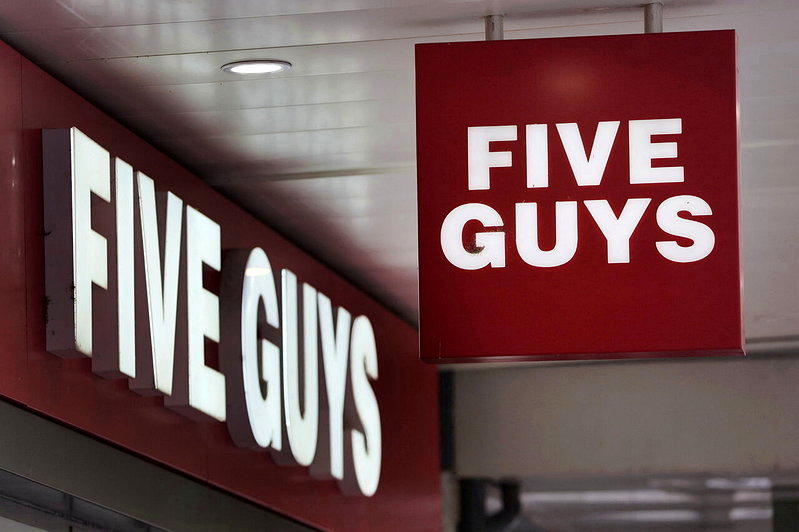 享受Five Guys汉堡升级版 点餐只需说这3个字