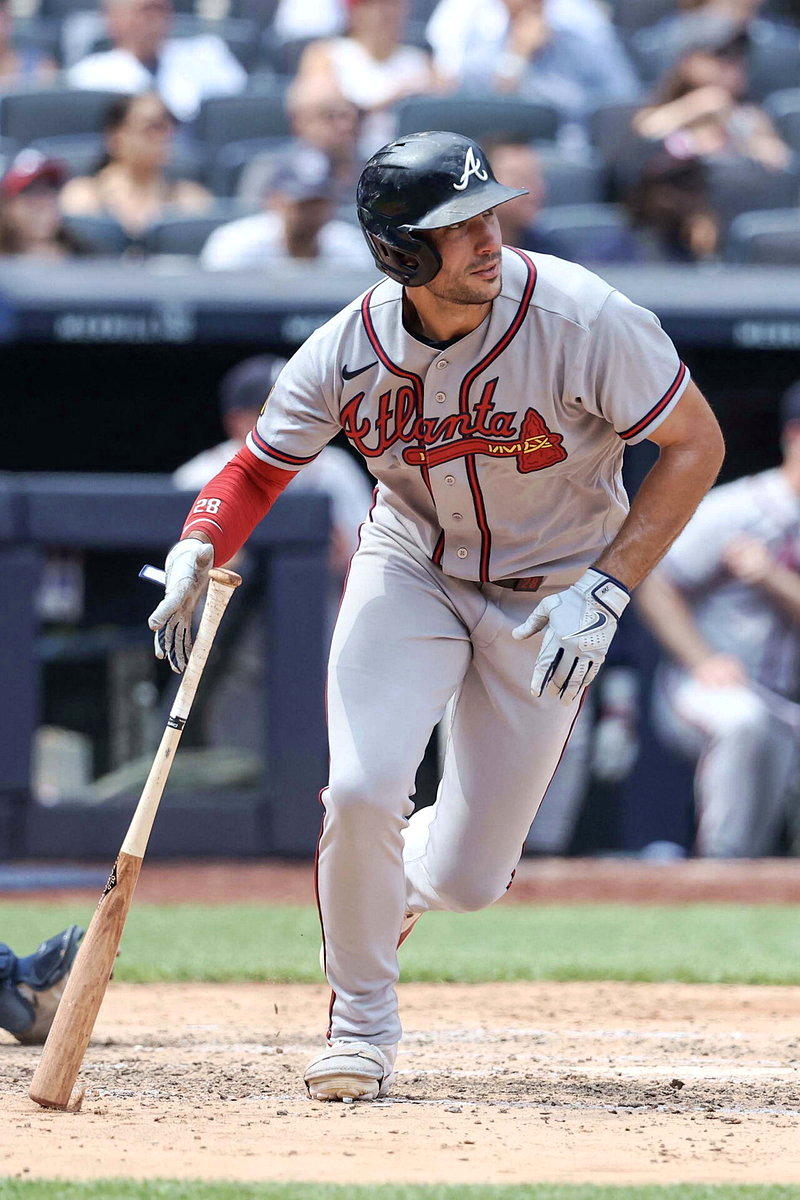 MLB／勇士欧森第34轰逮中100英里速球 金河成跑回致胜分终结洋基