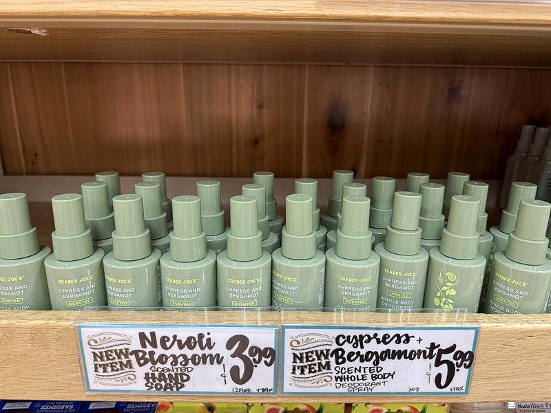 夏天流汗怕有异味？ Trader Joe's新品5.99搞定全身