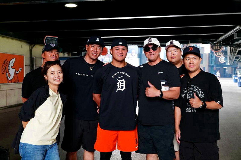 MLB／9年前在底特律许下的梦想成真 李灏宇与台湾学弟相见欢