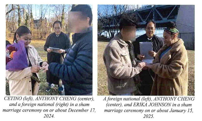 「这只是交易 他不是你丈夫」 假结婚华人主谋敲打美国公民