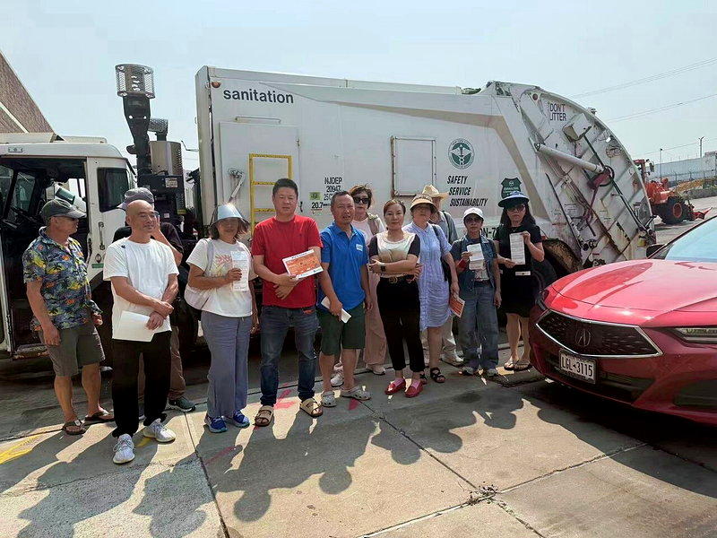 垃圾未分类？纽约皇后区148户收罚单 华人质疑执法 集体陈情抗议