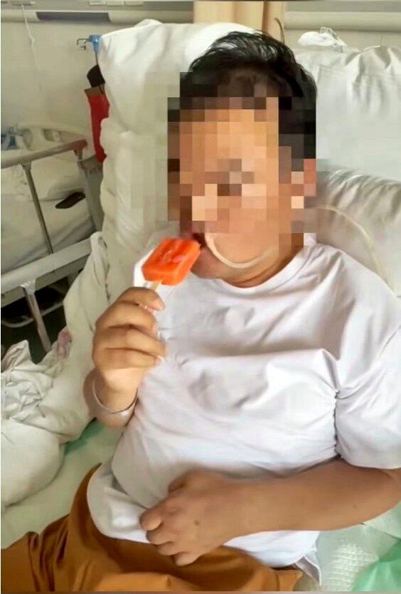 44岁男子两度脑梗无法进食 医师用这个「神器」治好了