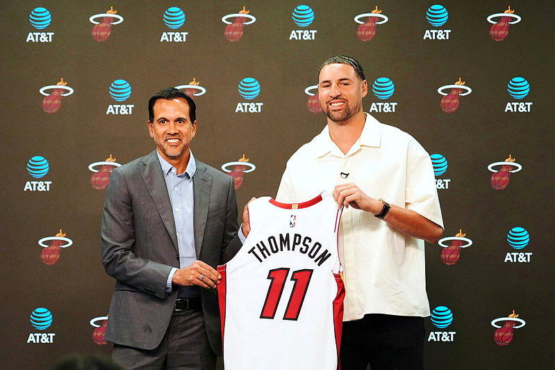 NBA／减薪千万加入热火 汤普森强调夺冠最重要