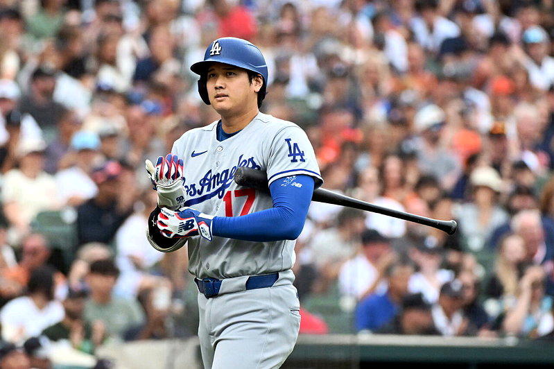 MLB／大谷连10战全垒打、打点挂零不怕 道奇封锁老虎打线夺胜
