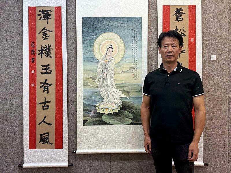 水墨传禅意 张炳锋书画艺术展19日在世界日报文化艺廊登场