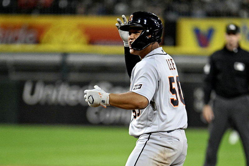 MLB/李灏宇5支2、第3次单场3K 菜鸟季安打数突破80支