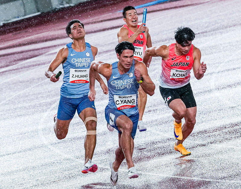 亚运╱台湾4x100接力镀银 杨俊瀚遗憾:都想好夺金感言了