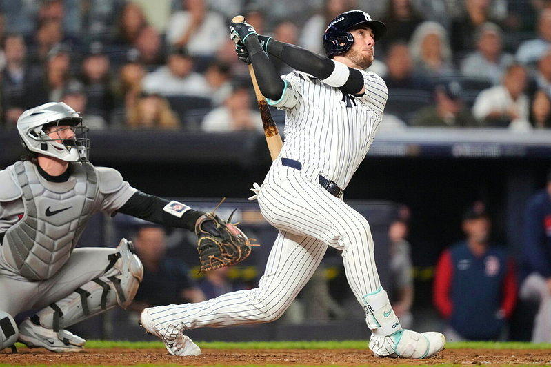 MLB/弗里德好投、贝林杰3分砲 洋基连2年外卡战淘汰红袜
