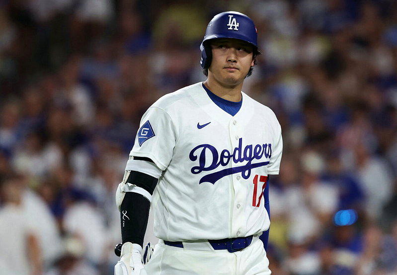 MLB／打击陷低潮 道奇教头不排除把大谷棒次再往后挪