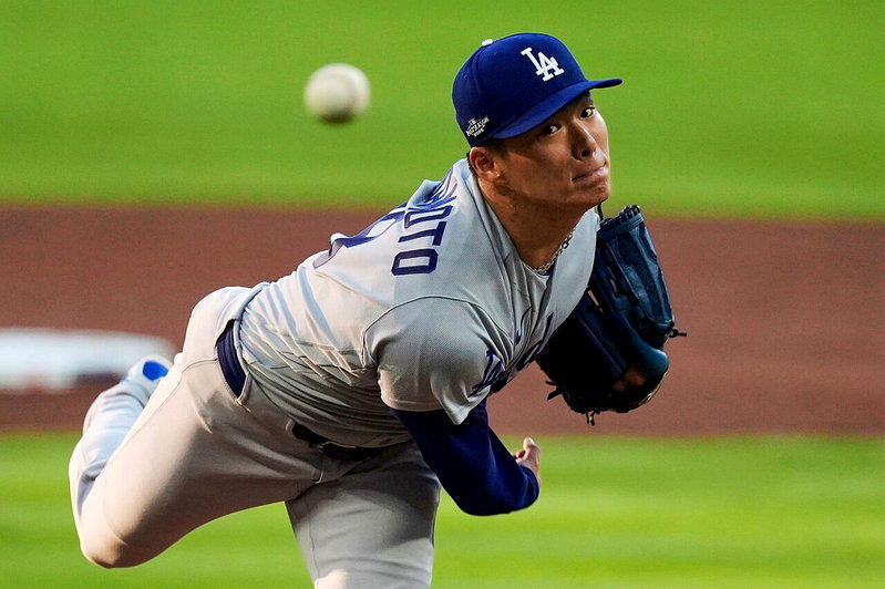 MLB／道奇先发4巨头迎战酿酒人 官网先发预测山本由伸投G2