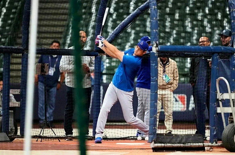 MLB／大谷针对米萧洛斯基火球特训 打击教练：状况出色