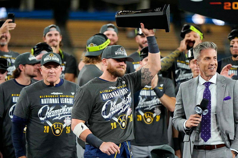 MLB/为了医保才打球?包尔斯夺国联冠军赛MVP 酿酒人第一人