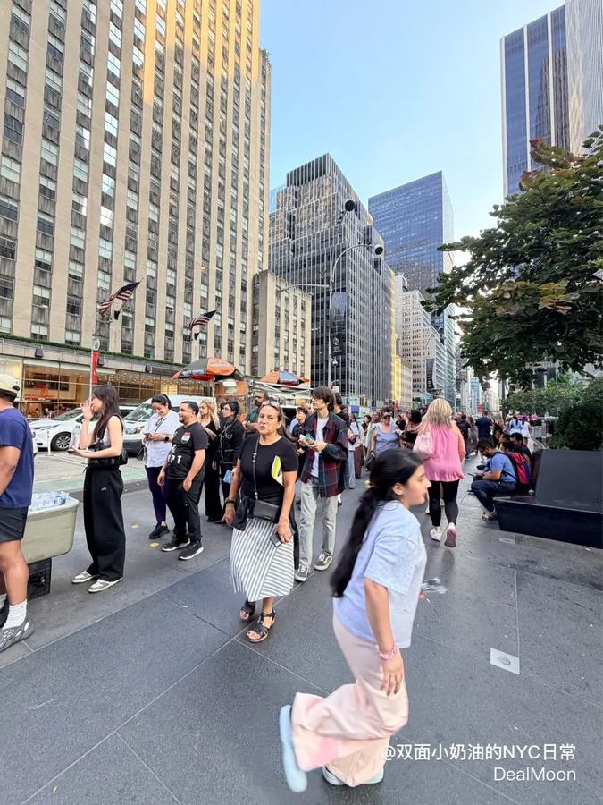 纽约Adel’s Famous Halal Food 排队1小时...