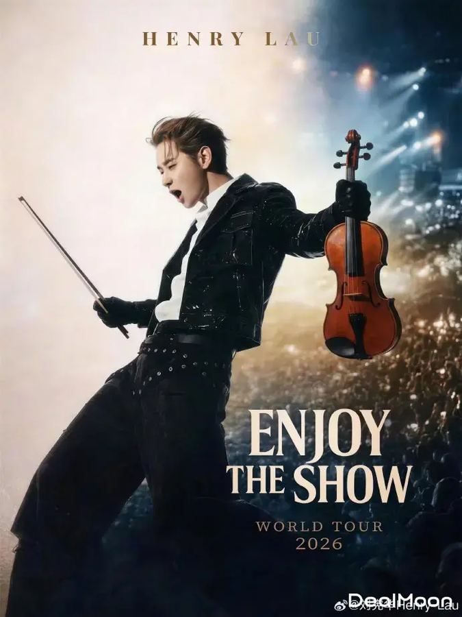 刘宪华「ENJOY THE SHOW 」官宣！11月北美5城开唱...